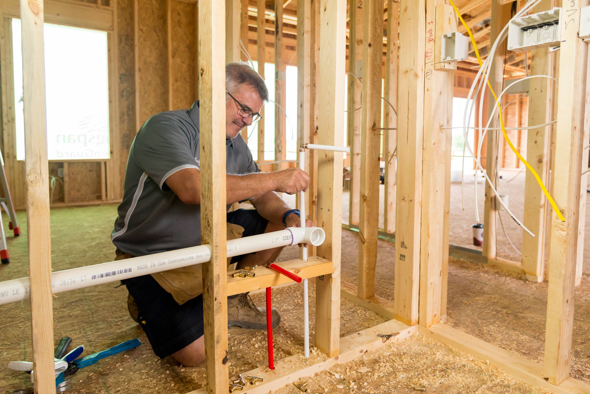 Brass Fitment Pipe Installation