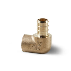 Brass PEX Female Sweat Adapter Elbow