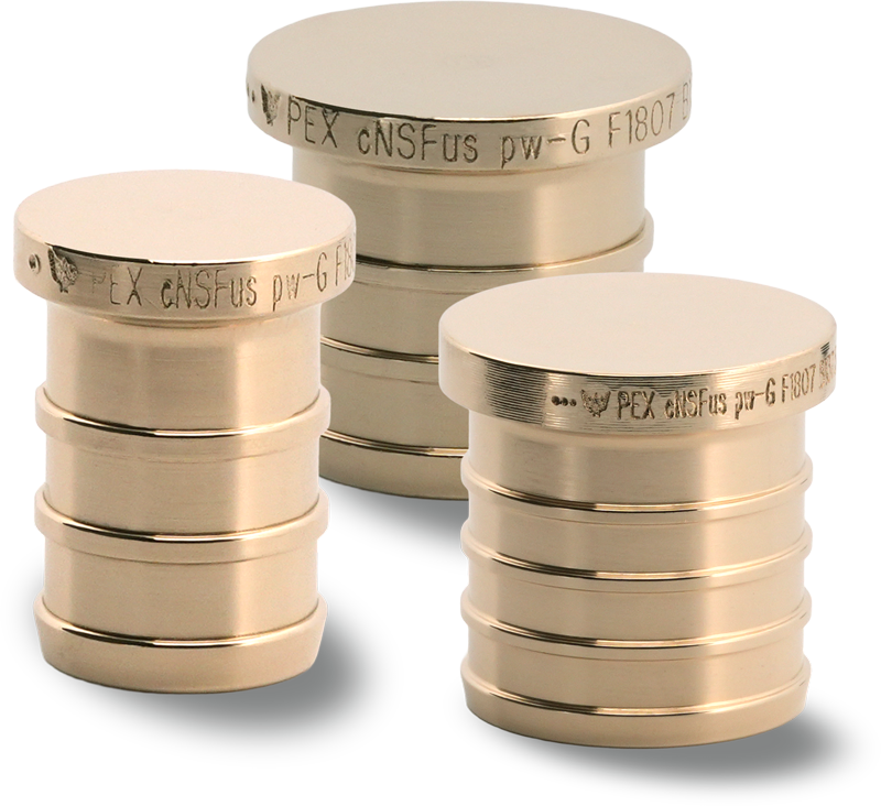 PEX Plug Sizes